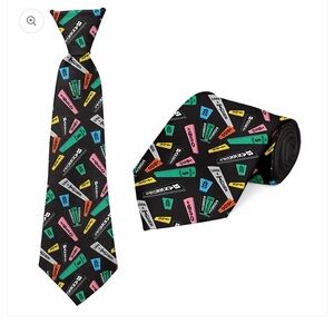 Wheel of Fortune Wedge Patterned Men's Tie